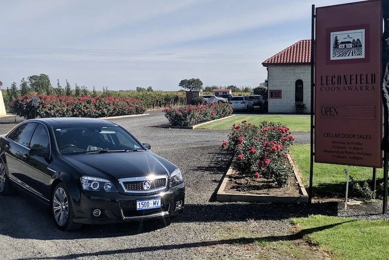 Adelaide Chauffeurs at winery Leconfield Coonawarra Adelaide Chauffeurs at winery Leconfield Coonawarra